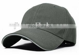 Customize blank cotton material with sandwich promotional cap and hats