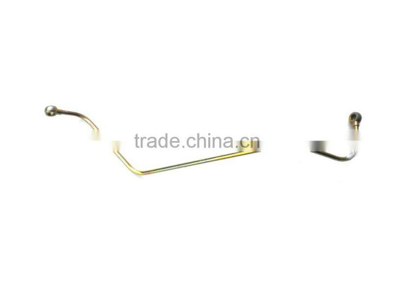Turbocharger inlet iron oil pipe JMC Transit auto car pressured inlet fuel iron oil tubing JMC pickup truck auto spare parts