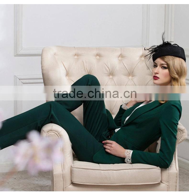 Women Suits Coat And Pants, Black Formal Business Women Blazer