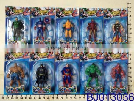 Cartoon figure superman justice figure doll the avenger toys