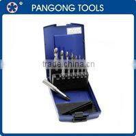 China tool factory screw threading tool set hand tap set 3mm to 12mm
