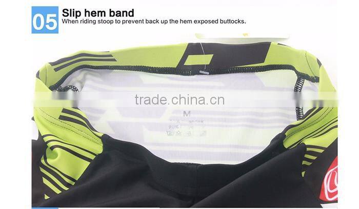 Fashionable Bib Short Cycling Jersey With OEM Service