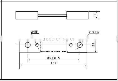 100A AC panel meter shunt
