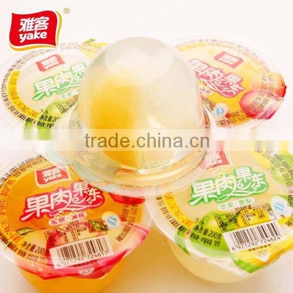 Yake 200g halal jelly with pulp