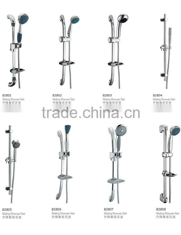 Contemporary Sliding Shower Set with Plastic Hand Shower 82816