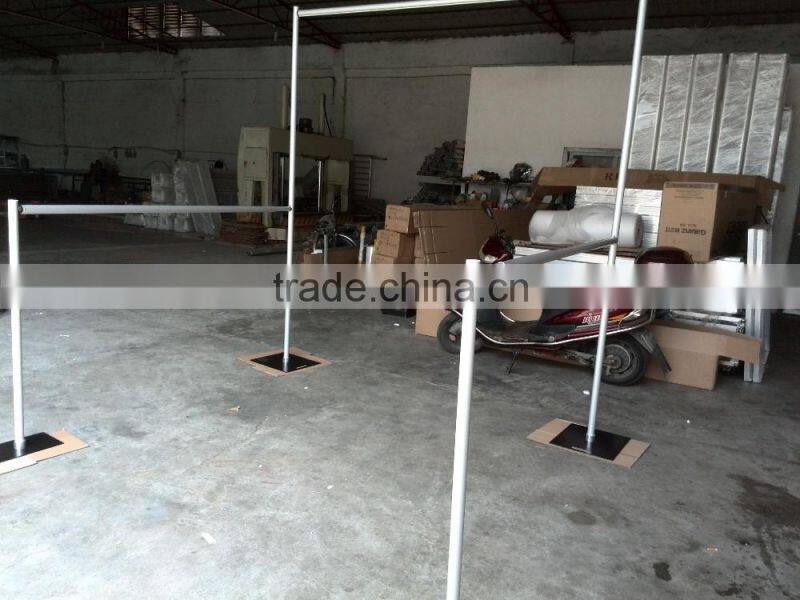 Tradeshow booth structure pipe and drape hot selling 10ft x10ft Convention curtain and pipe kits