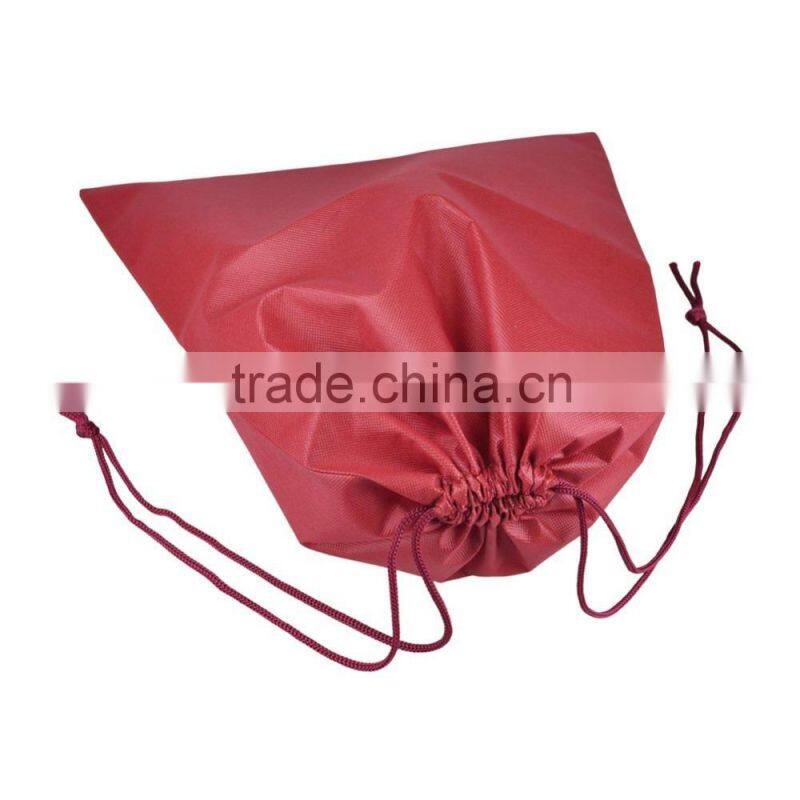 Fashionable portable pull double rope of shoes dust bag