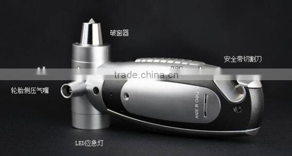 4in1 150psi multifunction digital tire pressure gauge with LED Flashlight