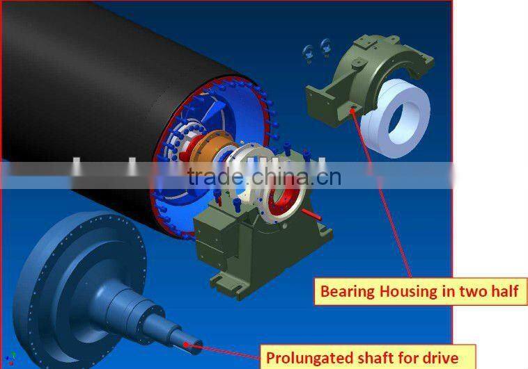 suction press roll for paper-making machine