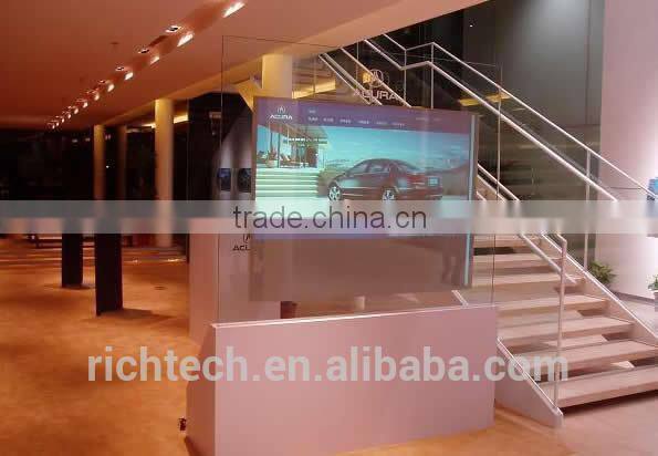 RichTech transparent adhesive rear projection filming