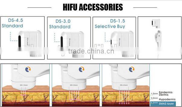 2015 Focused ultrasound fat reduce Hifu slimming system