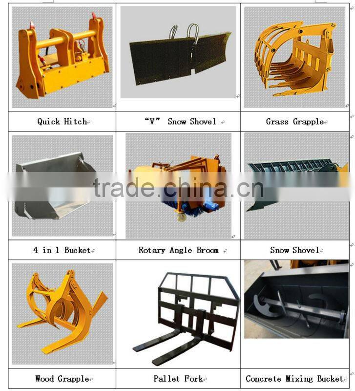 farm machinery mini garden loader zl-10 NEO 910 with changchai engine hydraulic joystick