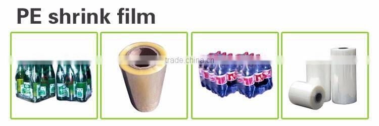 Mass supply factory direct sales bottled beverage clear plastic pvc packing film