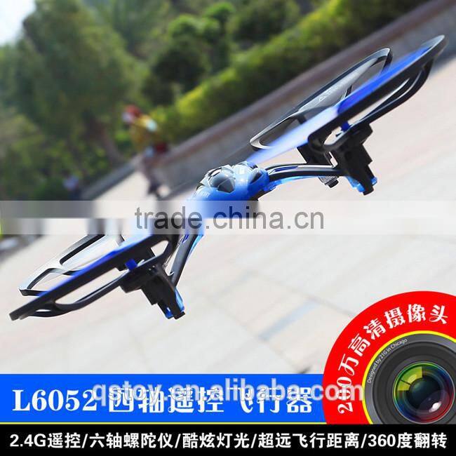 new arriving!L6052 big package 4ch 6axis rc ufo helicopter with light drone professional with camera