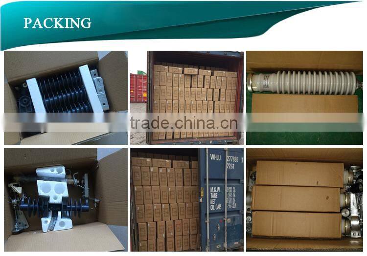 High voltage distribution metal-oxide lightning arrester in conform to IEC37-199/CDV