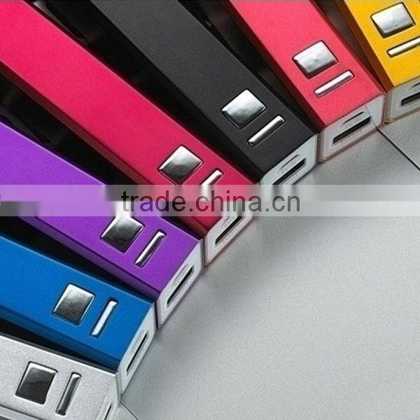 2200mah mini phone charger smartphone portable power bank USB input gift