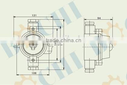 BZM-10 Hot Sale Explosion-proof Lighting Switch