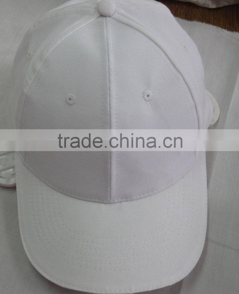 Promotional cheap microfiber 6 panel baseball cap