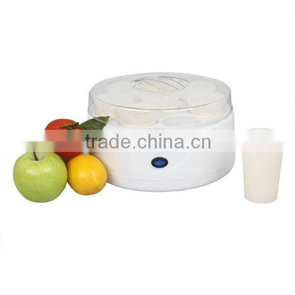 Yoghurt maker with 8 plastic jars