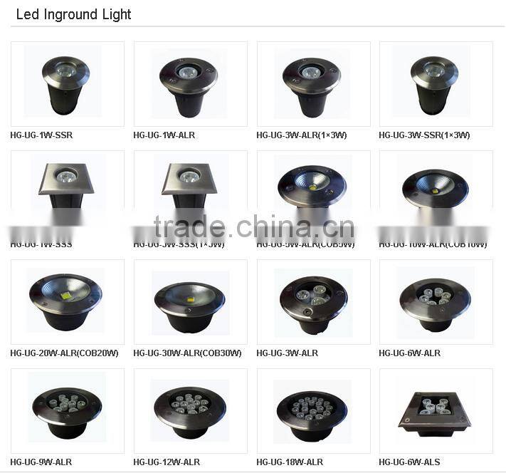 High quality 6W led underground light