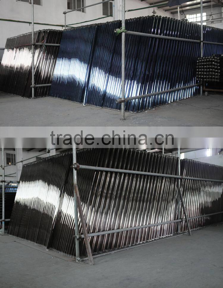 Popular 58mm1800mm Solar Water Heater Three Target Solar Vacuum Tubes with Purple Golden Color