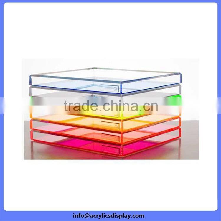 Cheap economic oem acrylic candy trays
