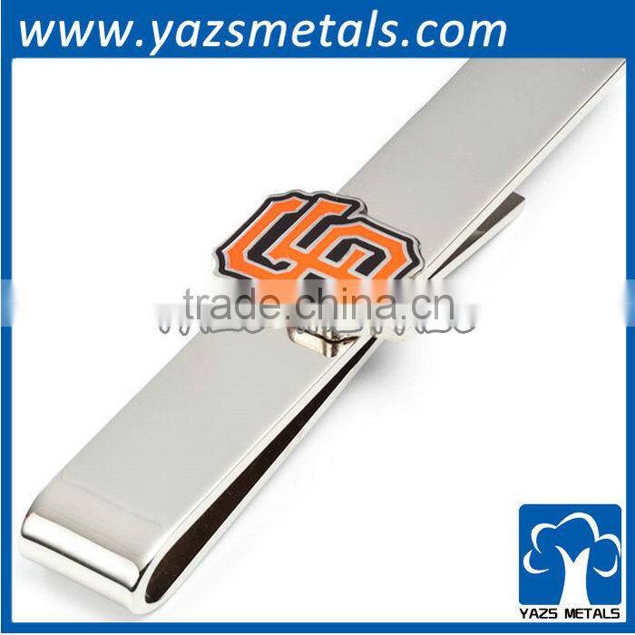2015 custom design brass tie clip