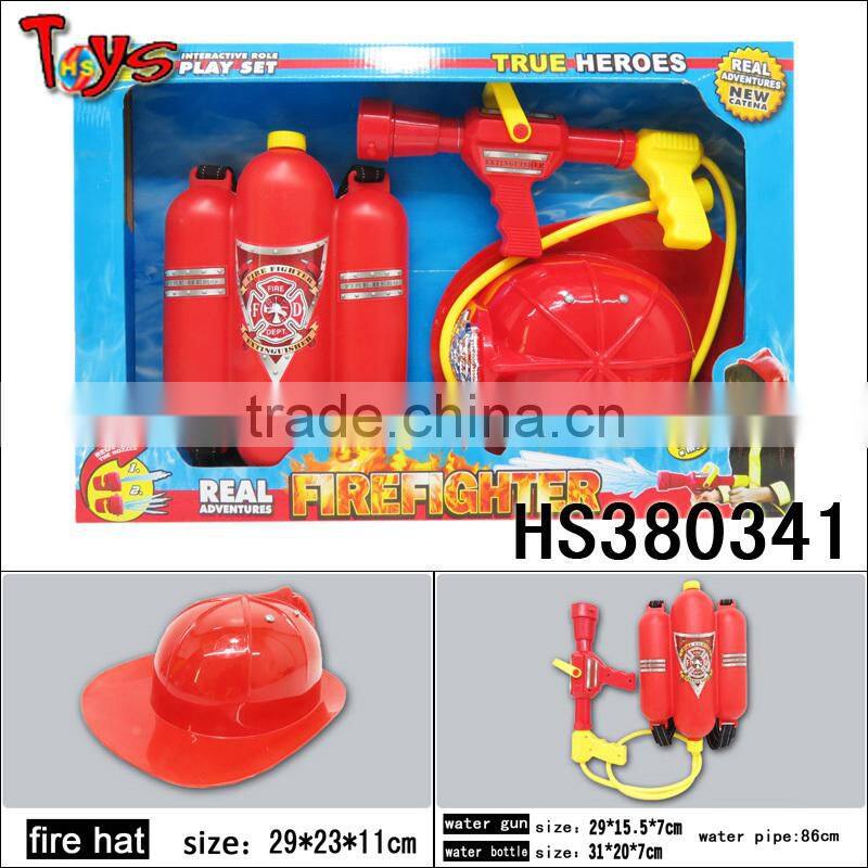 plastic cheap price child toy firefighting equipment