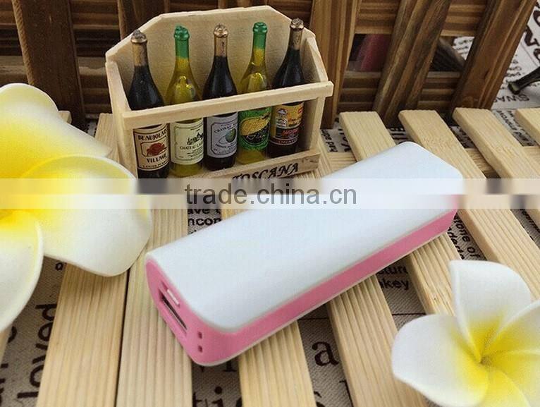 2016 promotional power bank,portable power bank,2600 mah poer bank