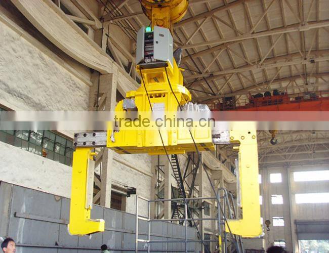 Horizontal steel roll coil clamp
