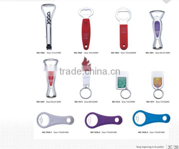 custom metal bottle opener for business gift