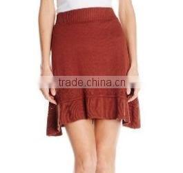 Women's Thea Sweater Skirt, mini skirt, lady skirt