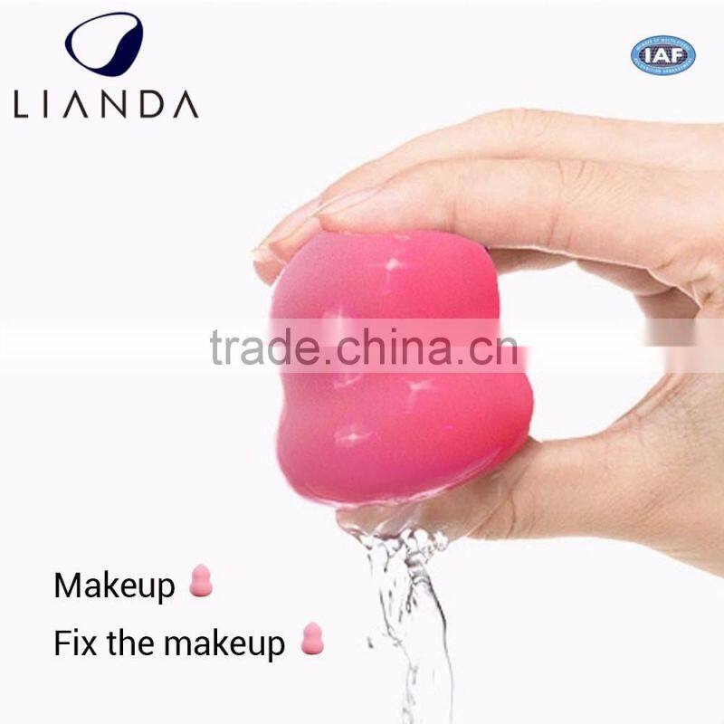Certified skin-friendly custom shape & color korean puff blender ODM available