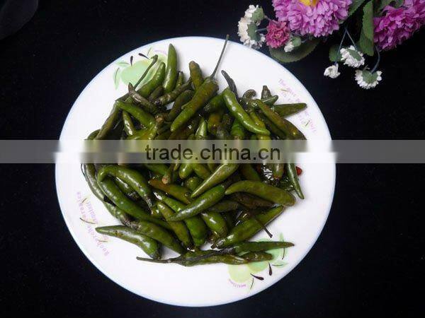salted green peppers