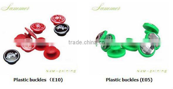 Elegance pvc snap slipper button