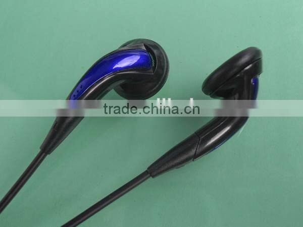 2016 Fashionable Design high quality plastic earphone&earplug