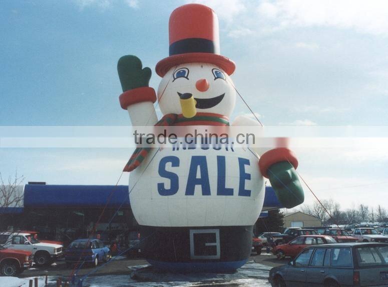 Giant Christmas Decoration Inflatable Snowman/Giant Inflatable Snowman For Outdoor Decoration