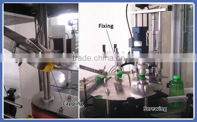 Automatic Plastic Bottle Screw Capping Machine