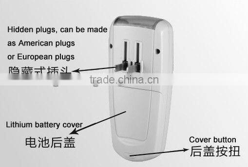 Rechargeable LED Torch Emergency light power failure night lamp