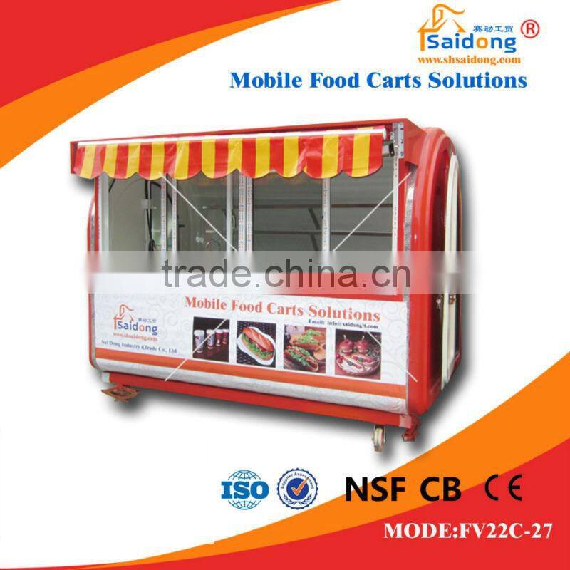 China designer top design customized ice cream trucks for sale/food truck fast food van