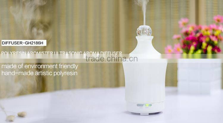 2015 Alibaba express new design elegant polystone essential oil aroma diffuser,Ultrasonic Oil Diffuser suitable for All Essentia