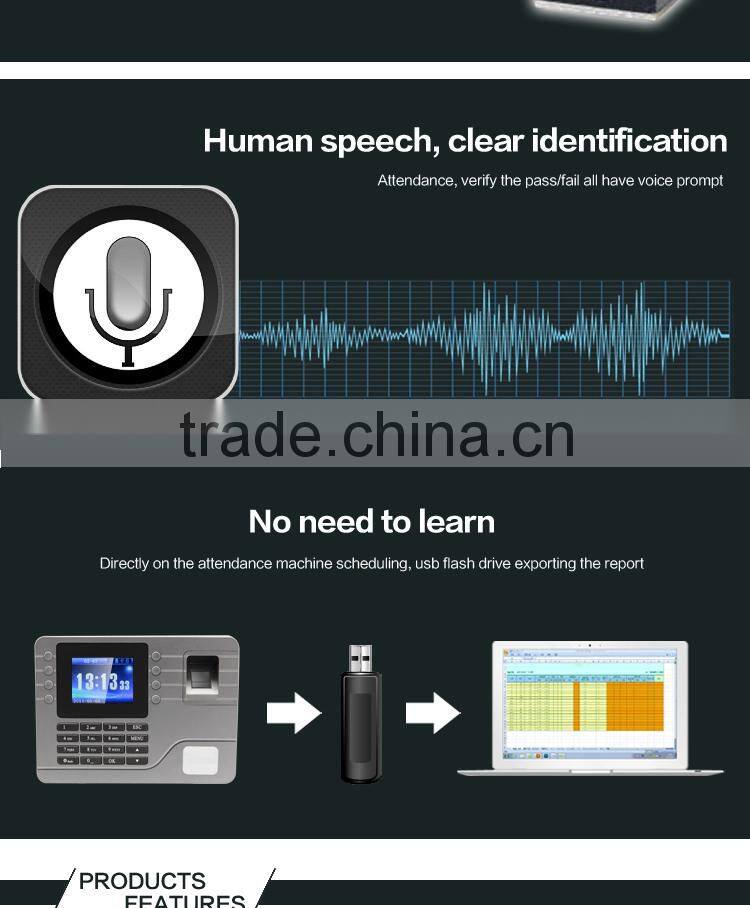 OC006 Cheap Biometric Fingerprint Time Attendance System