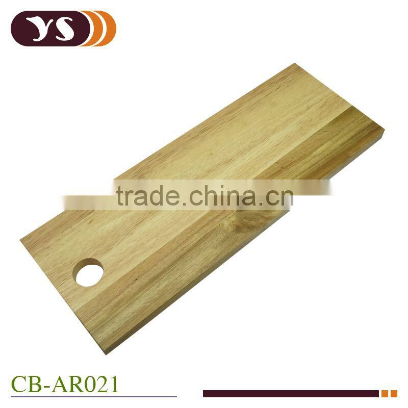 rubber wooden and acacia wooden combine cutting board