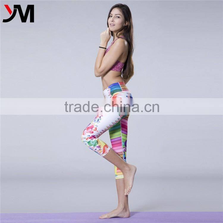 90% Polyester 10% Spandex Yoga Pants Wholesale Cheap Goods From China