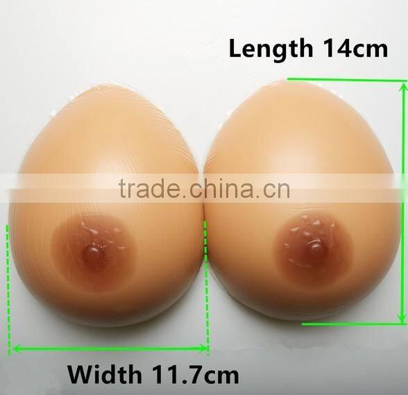 Silicone fake breasts for man