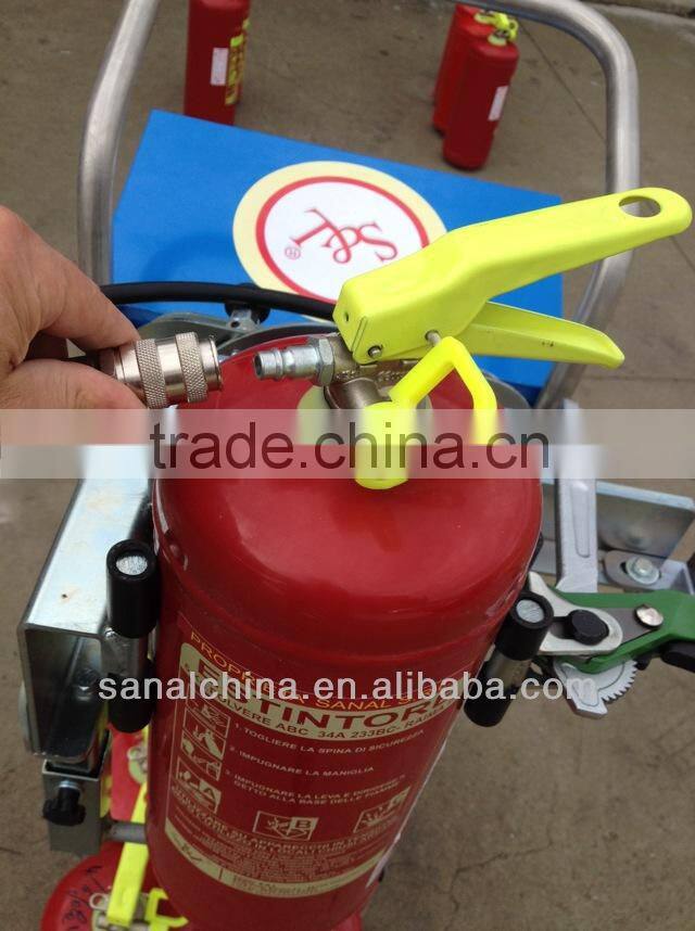 Fire Fighting Equipment with servizio machina per estintore