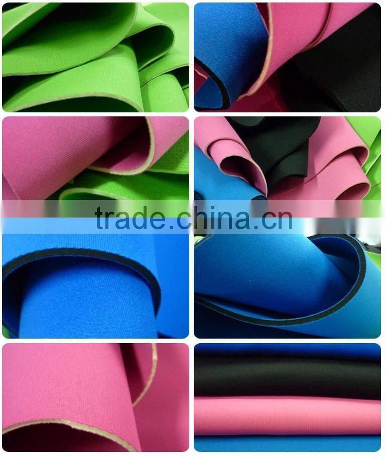 neoprene fabric wholesale coated various fabrics and various patterns for neoprene jacket,neoprene swimsuit,neoprene cooler