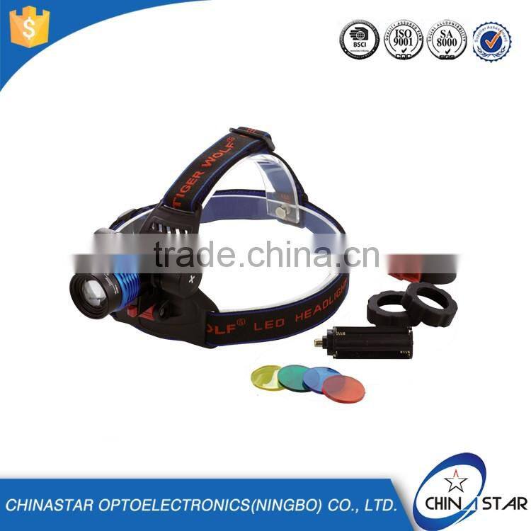 Durable LED Headlight with AAA battery For Hunting Or Night Fishing