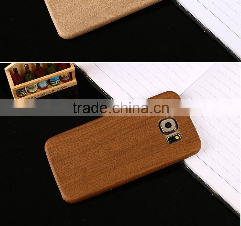 LZB Hot Selling Wood PU Skin Case for Samsung S7,for Samsung Galaxy S7 Wood Case