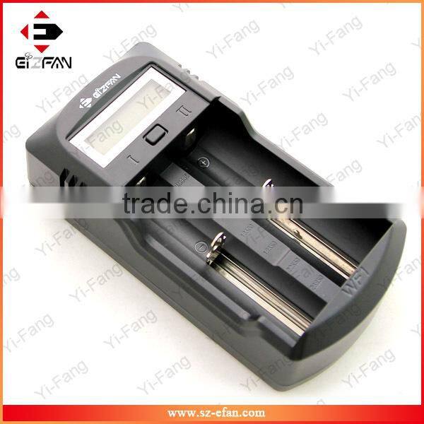 New WF1 LCD 2 bays Intellicharge universal charger from yifang